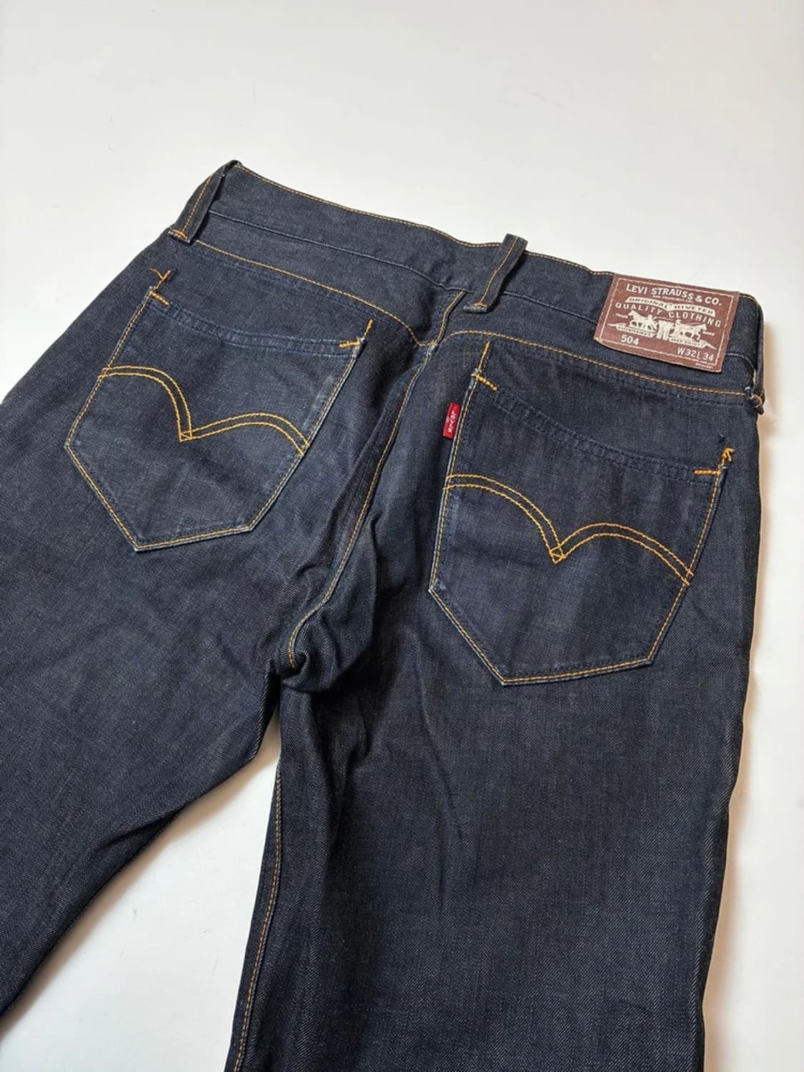 리바이스 504 스트레이트 생지 데님 팬츠 PN8965 상품이미지5