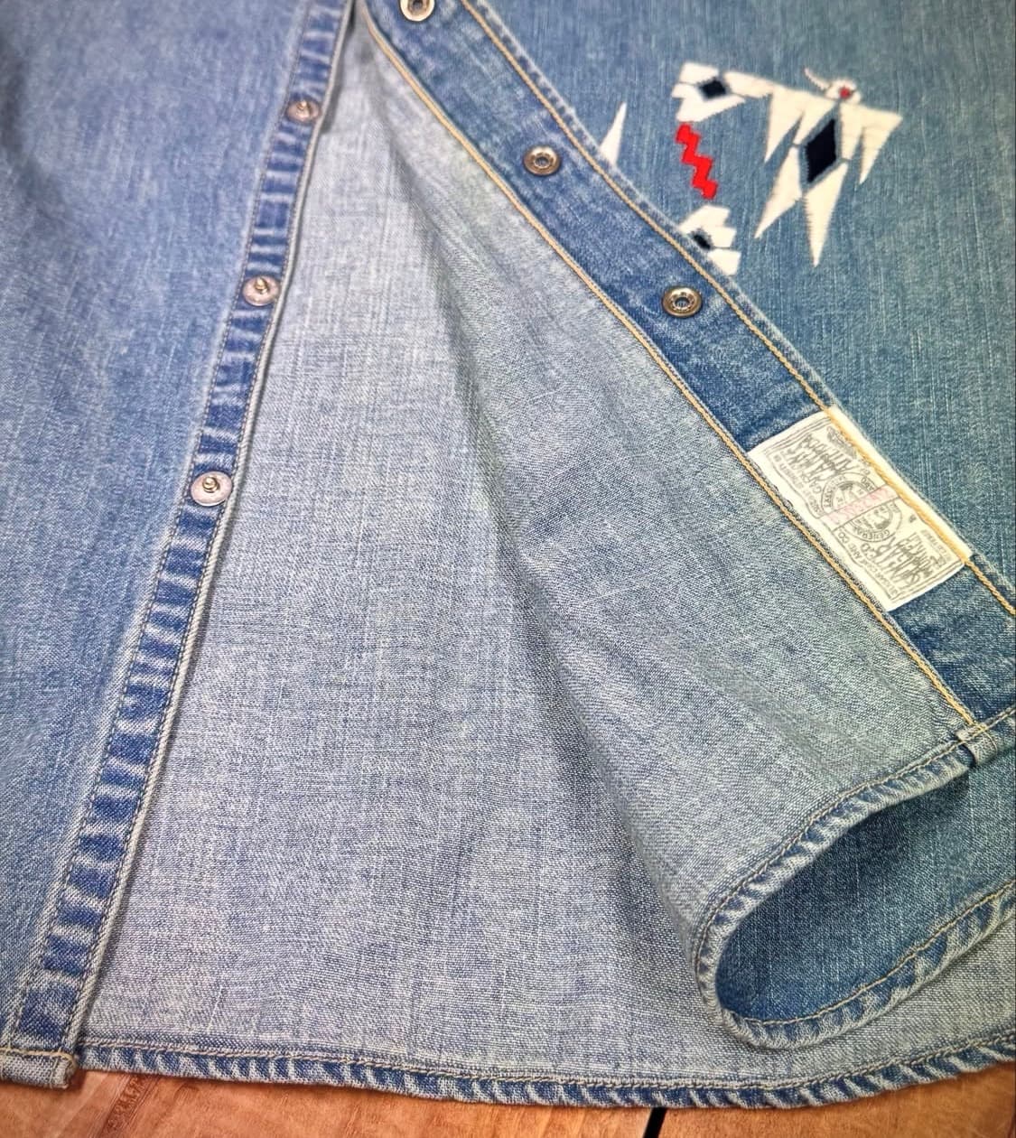 슈가케인 나바호 웨스턴 셔츠 M 상품이미지7