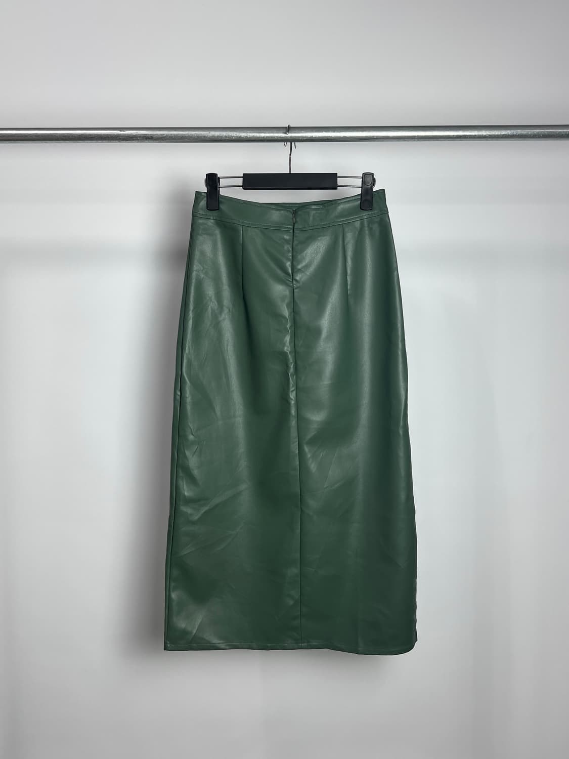 빈티지 페이크 레더 롱 스커트  상품이미지6