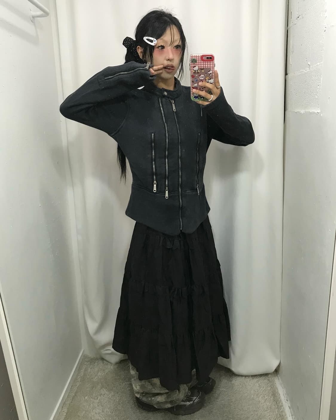 Diesel Garments Dyed Rough Zip Jacket  상품이미지1