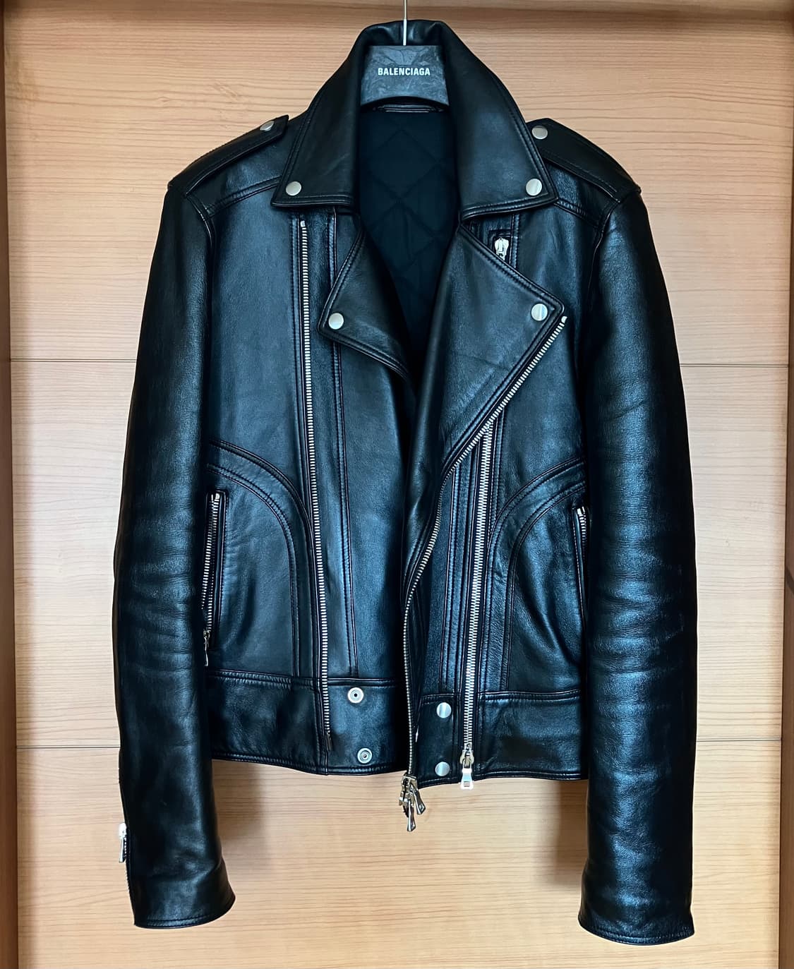 발망 가죽 자켓 상품이미지3