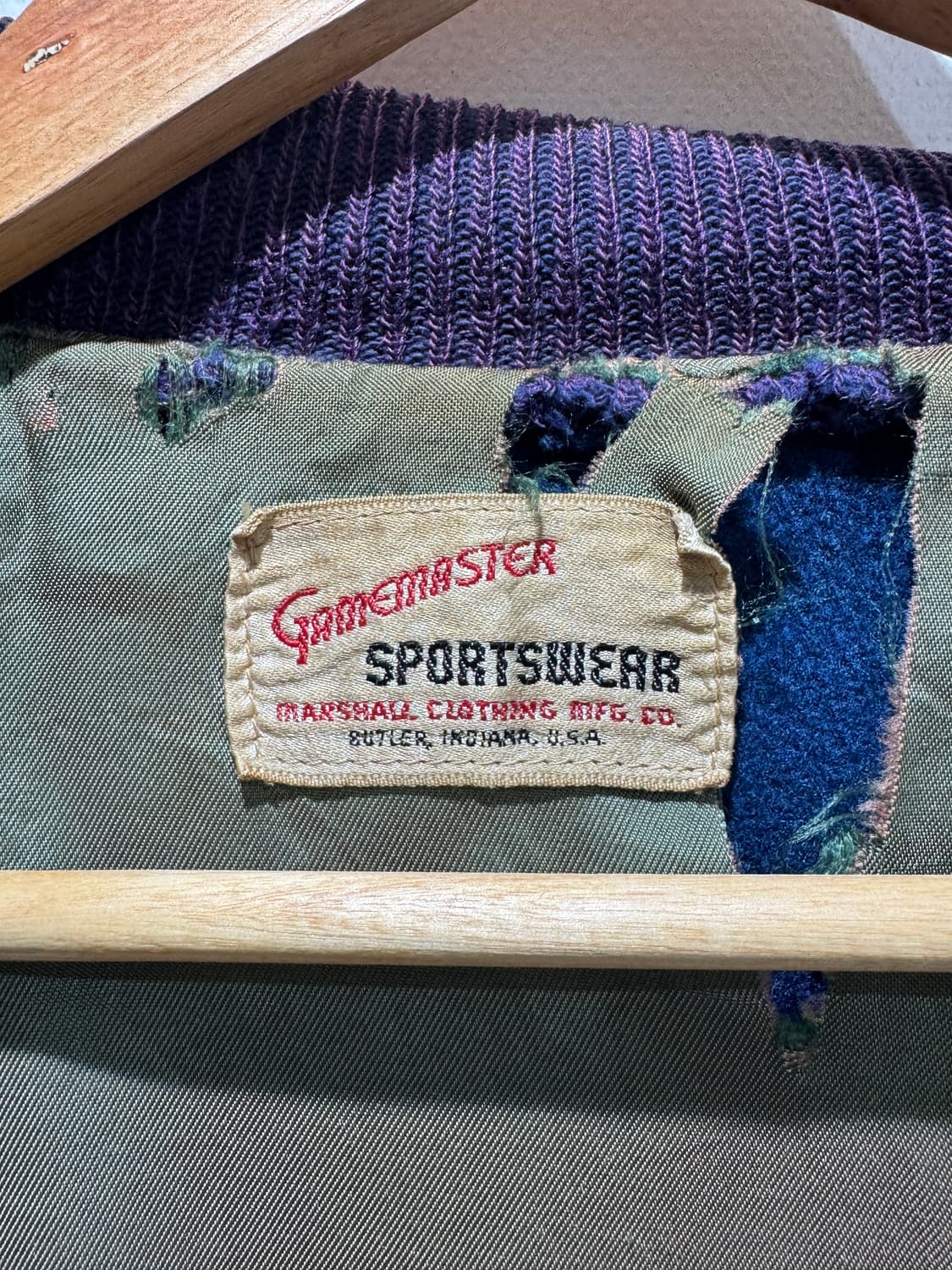 1950s USAFE 소프트볼 챔프 바시티 자켓 상품이미지8