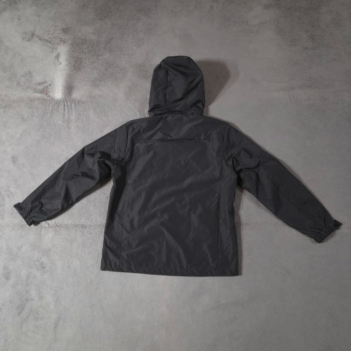 몽벨 테크페이스 윈드 자켓 바람막이 L 100 블랙 상품이미지4