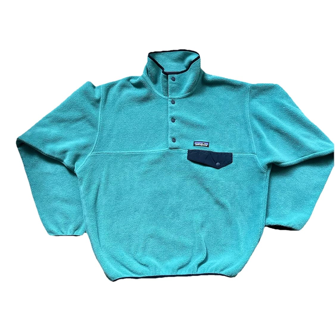 10s 파타고니아 신칠라 스냅-T 민트/네이비 상품이미지1