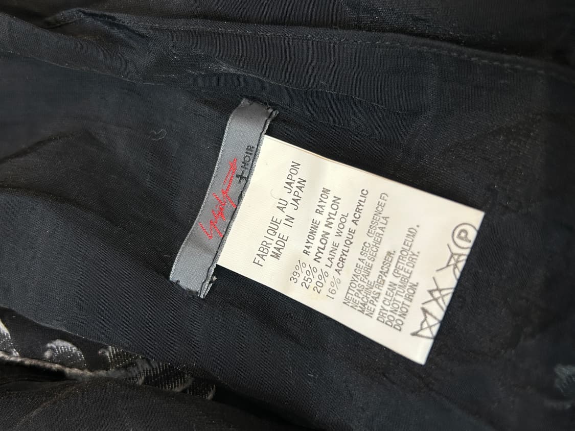 Yohji Yamamoto NOIR 요지야마모 스카프 상품이미지5