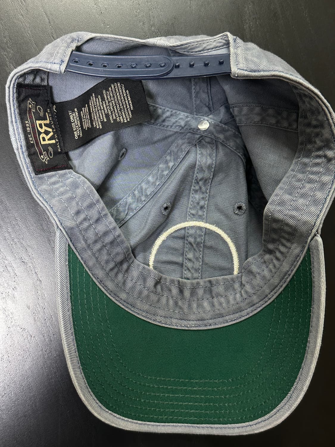 RRL 볼캡 블루 상품이미지2