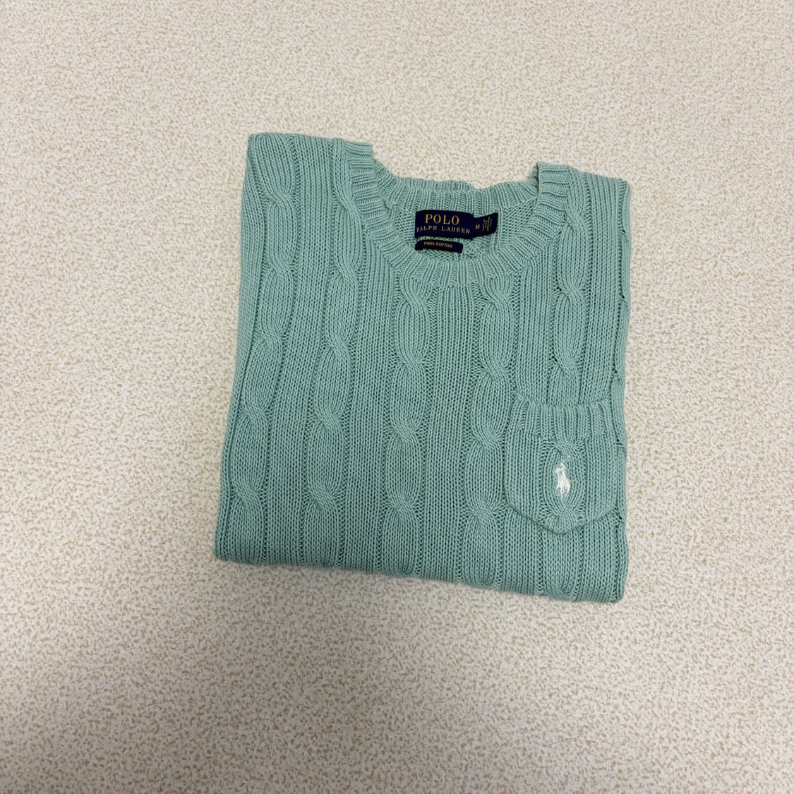 정품 폴로랄프로렌 여성 케이블 반팔 니트, 가디건 상품이미지8