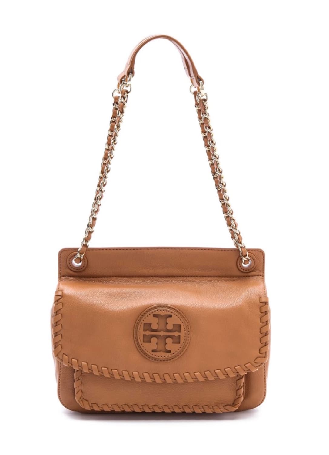 토리버치 브라운 가죽 체인 숄더백 [TORY BURCH] Brown Ma 상품이미지1