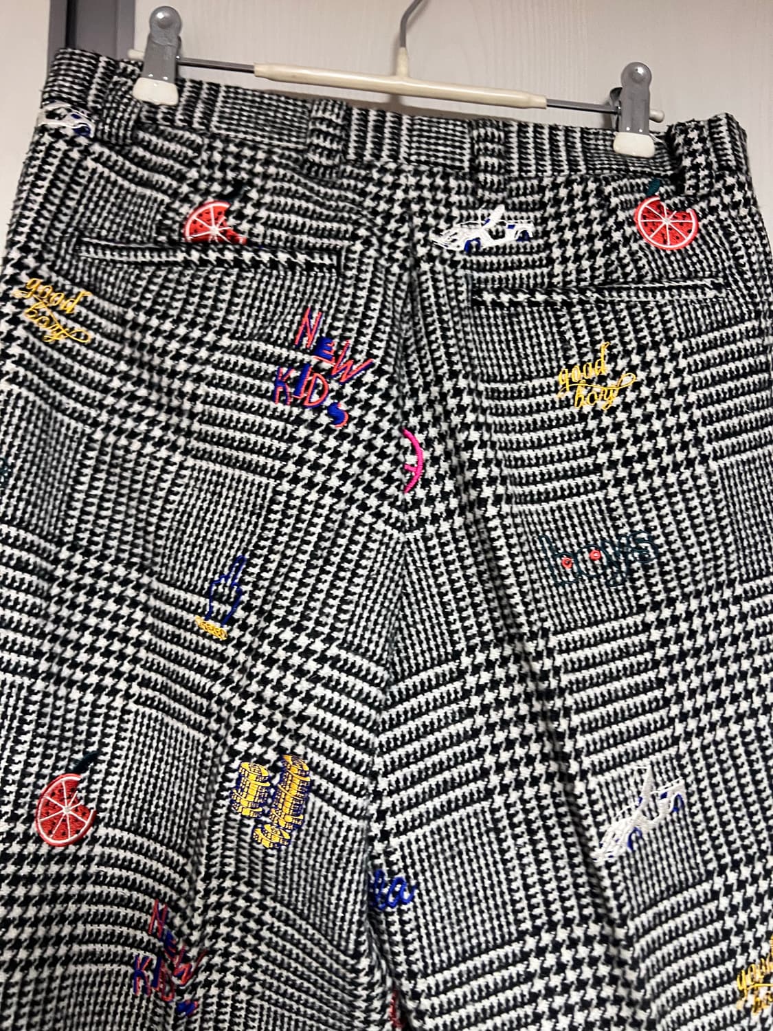 비욘드 클로젯 체크 패턴 팬츠 상품이미지8