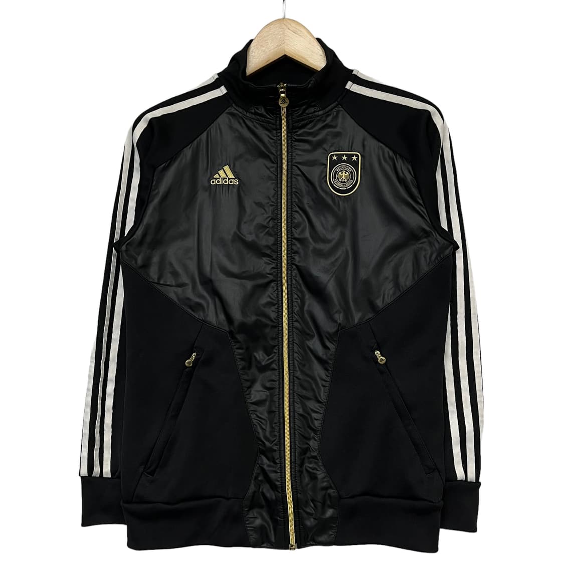 아디다스 독일 트랙탑 져지 블랙 골드 상품이미지2