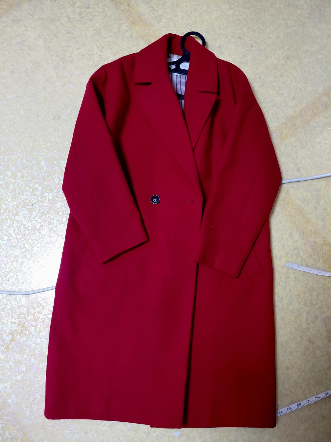 아메리칸 홀릭 레드 와인 코트 상품이미지1