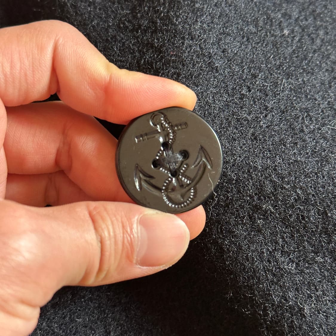 90’s J press melton wool navy pea coat 상품이미지7