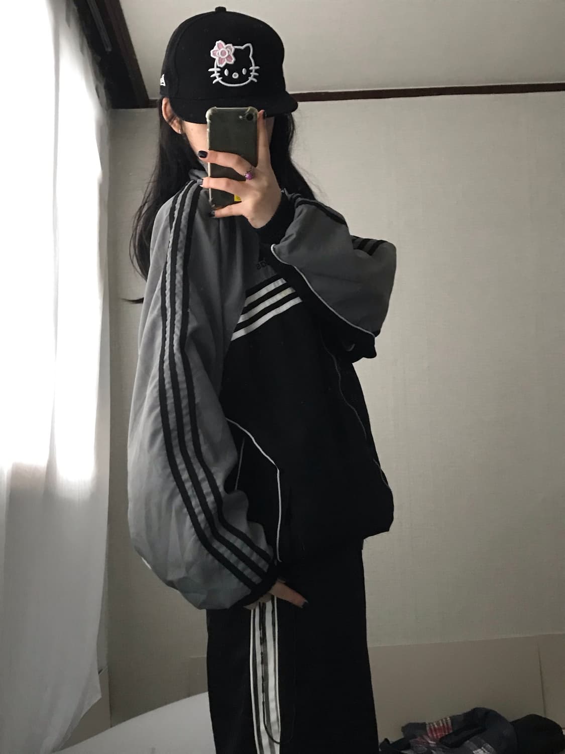 아디다스 90s 오버핏 바람막이 상품이미지3