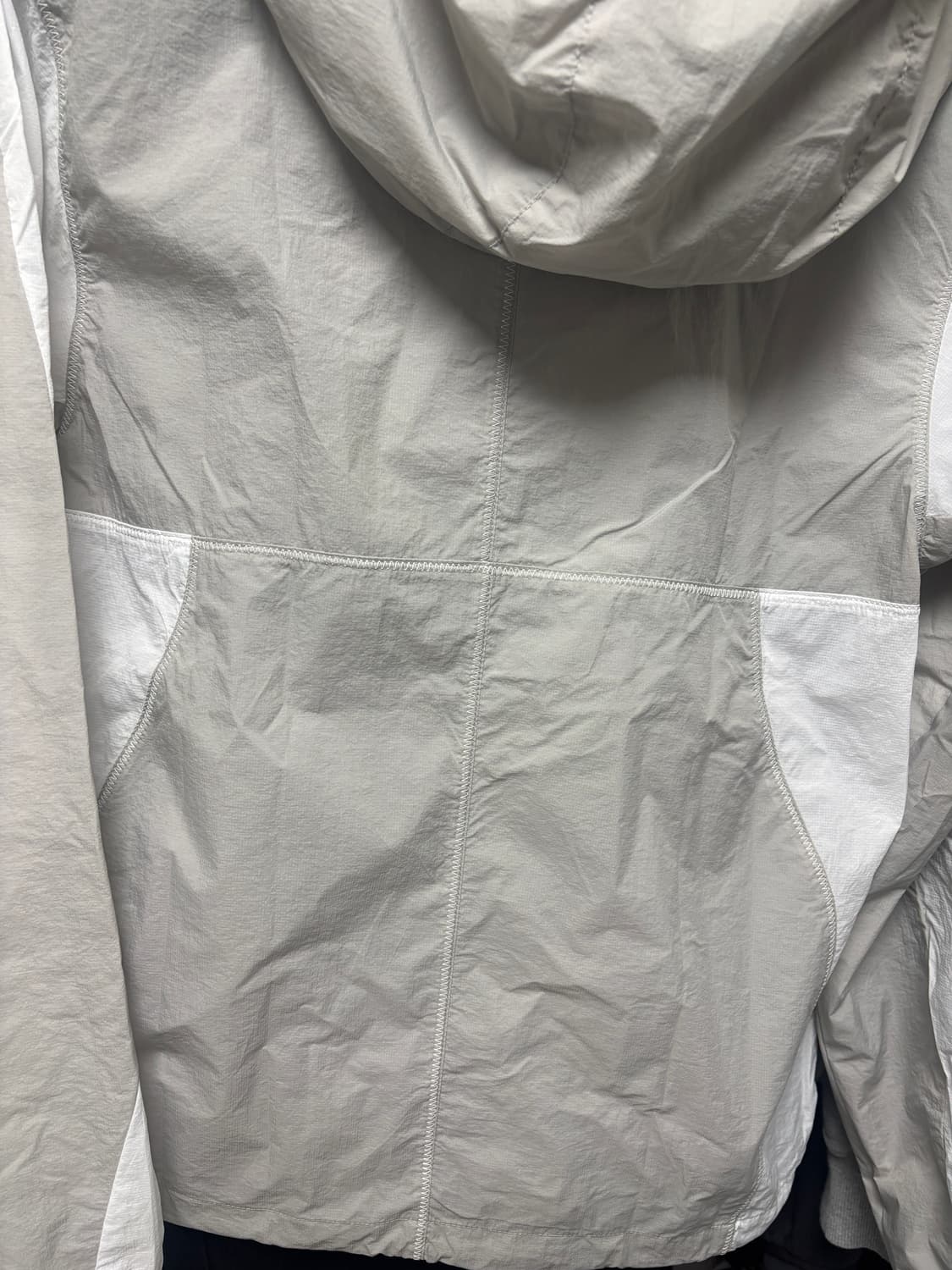 산산기어 패널드 자켓 그레이 - 26ss 1사이즈 상품이미지3