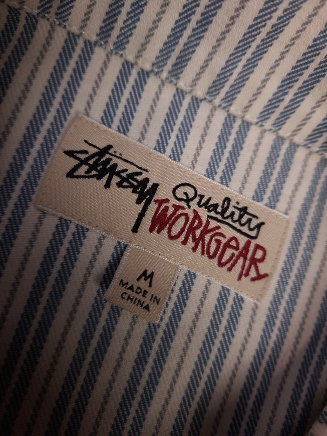 오리지날 스투시 스트라이프 개러지 자켓 상품이미지2