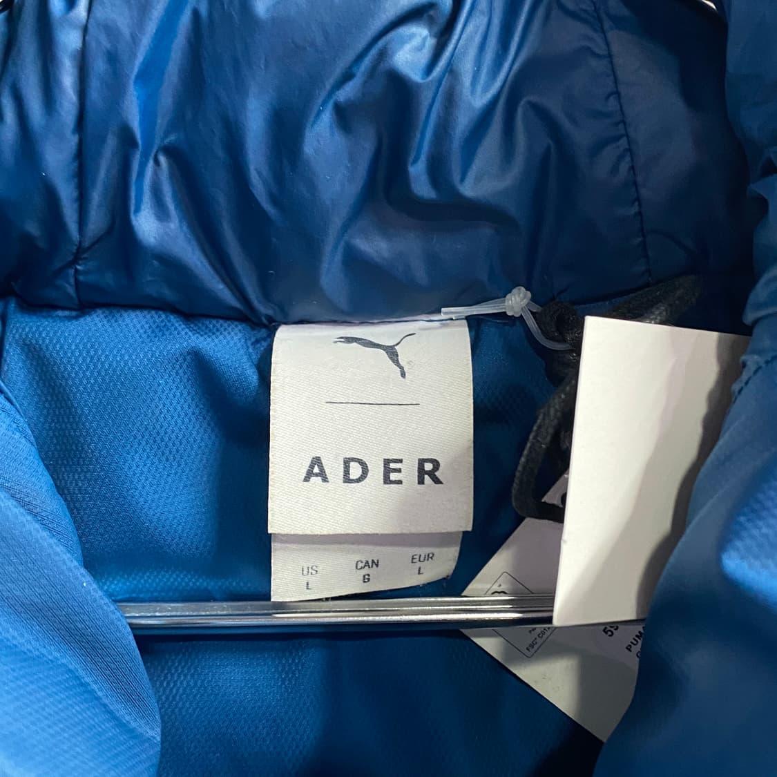 푸마 X 아더에러 스몰로고 나일론 패딩 B3452 상품이미지4