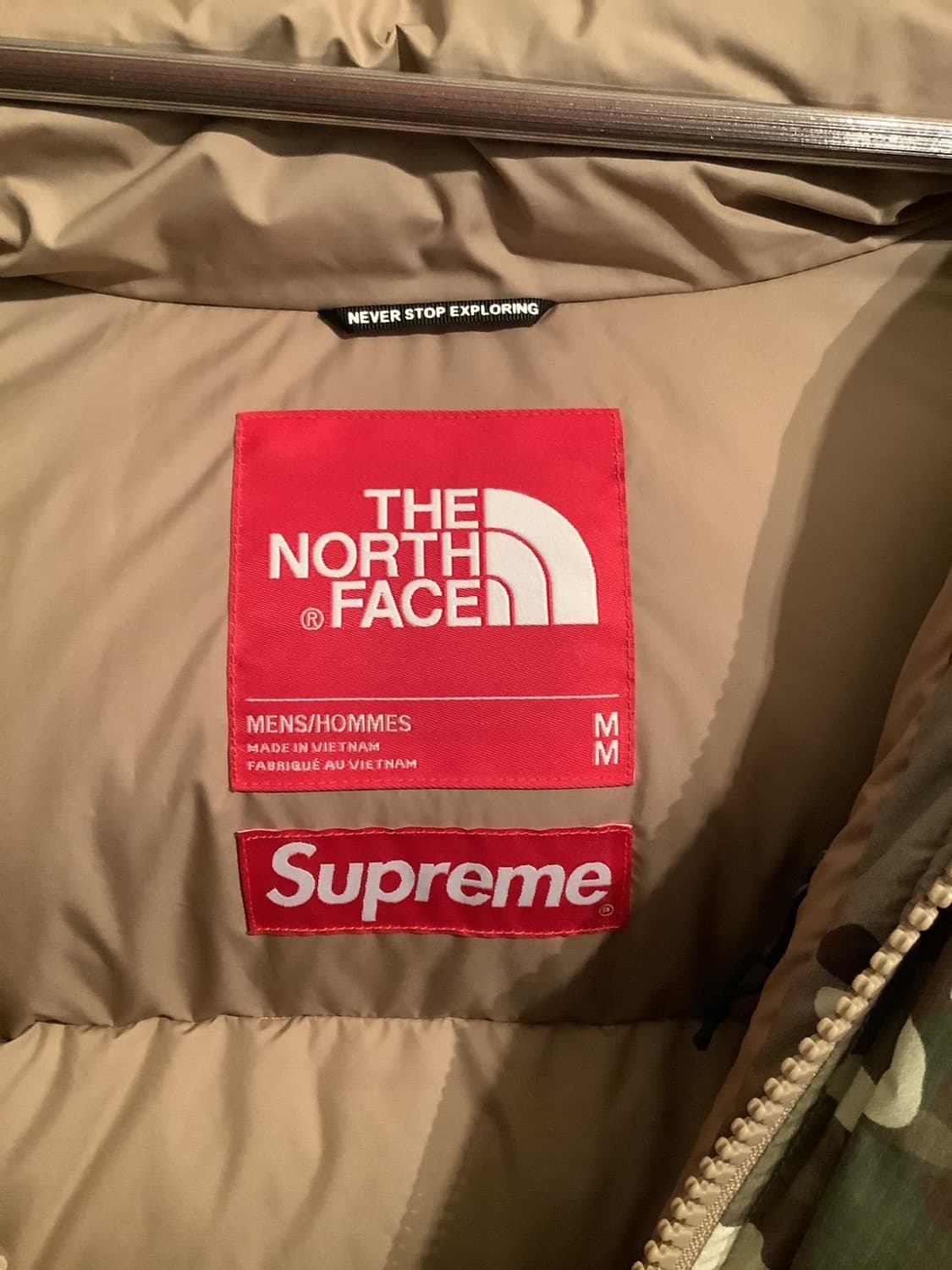 슈프림 x 노스페이스 레스큐 마운틴 자켓 카모 상품이미지7