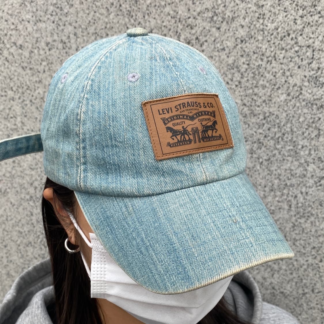 리바이스 투호스 패치 데님 볼캡 상품이미지8