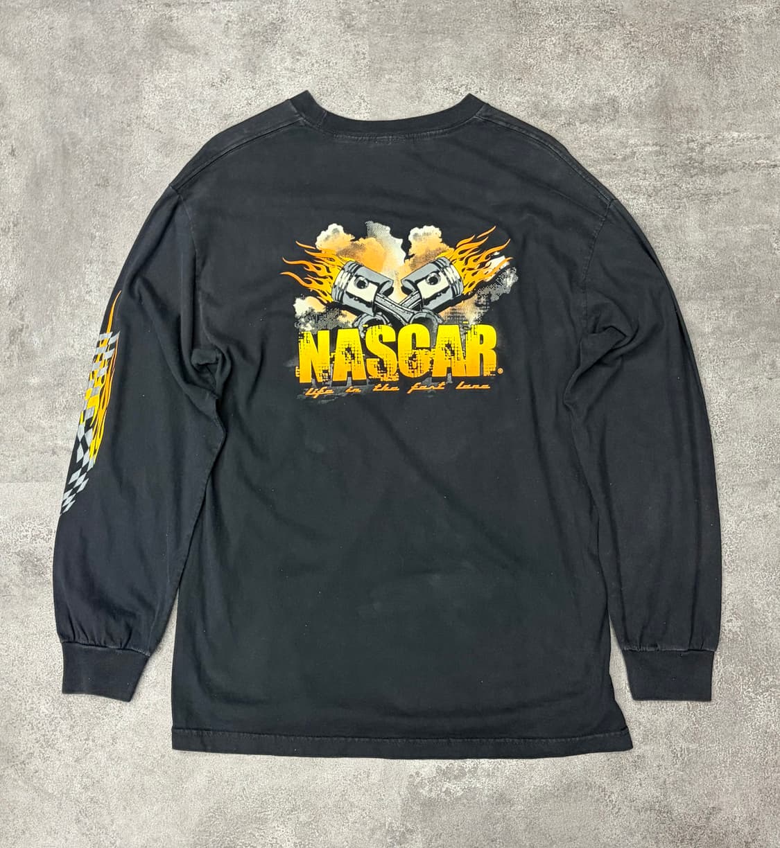 00s 나스카 NASCAR 블랙 긴팔 티셔츠 상품이미지1