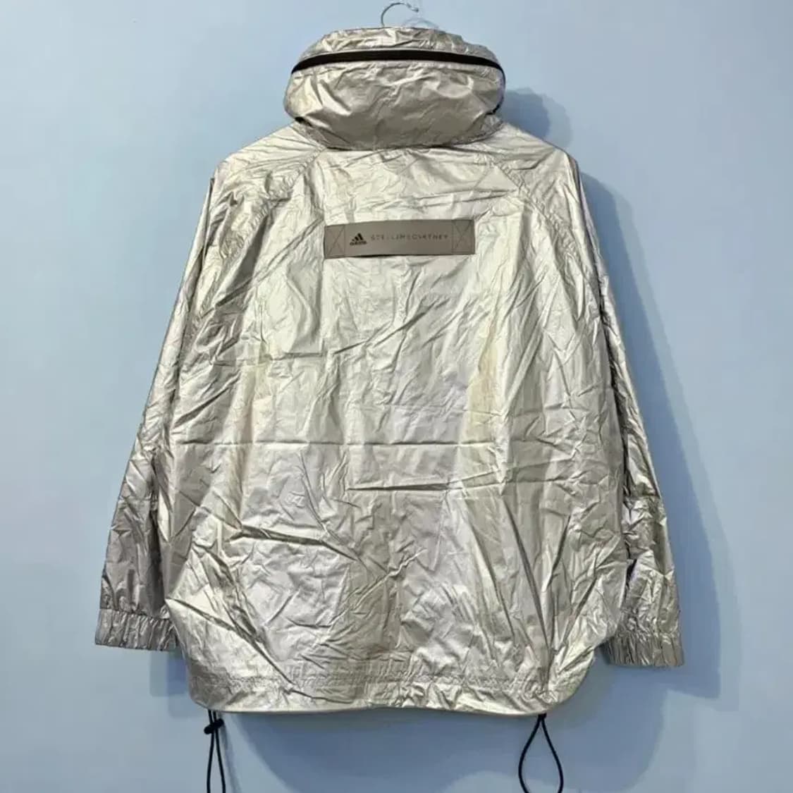 아디다스 스텔라맥카트니 실버 메탈릭 아노락 55반 상품이미지2