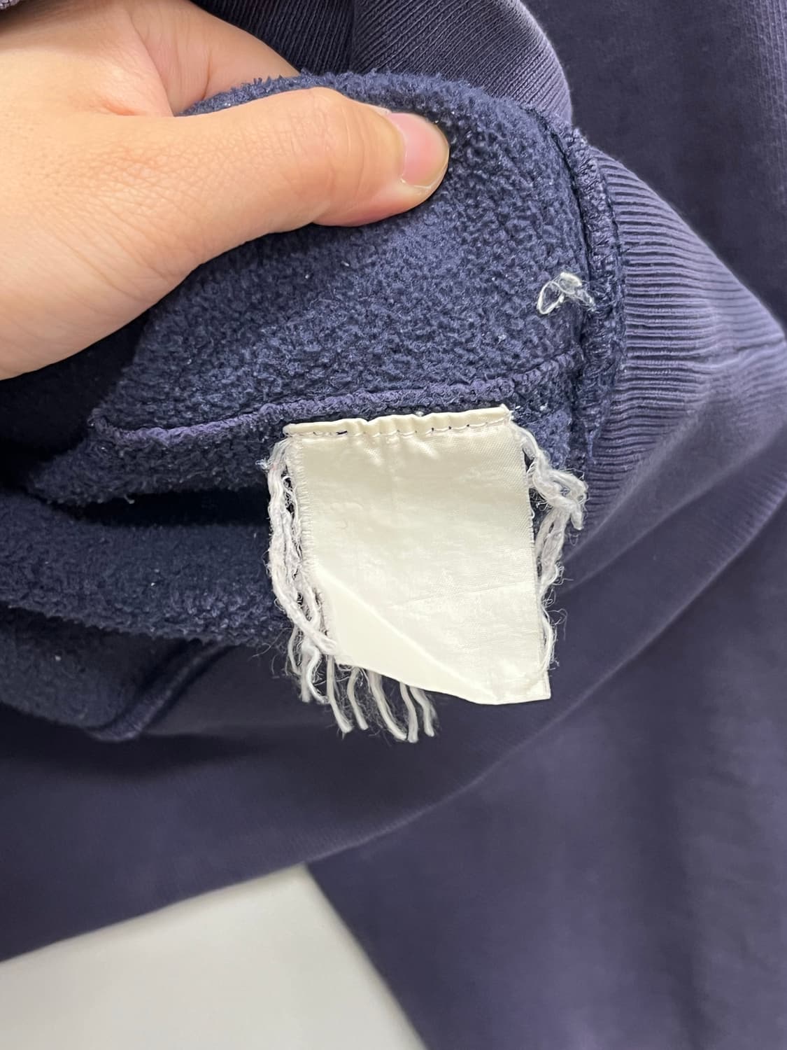 90s 폴로 랄프로렌 U.S RL 인디언 패치 두산 기모 후드티  상품이미지5