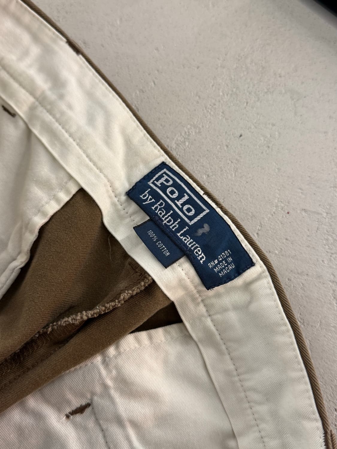 Polo 폴로 랄프로렌 브라운 팬츠 38 상품이미지5