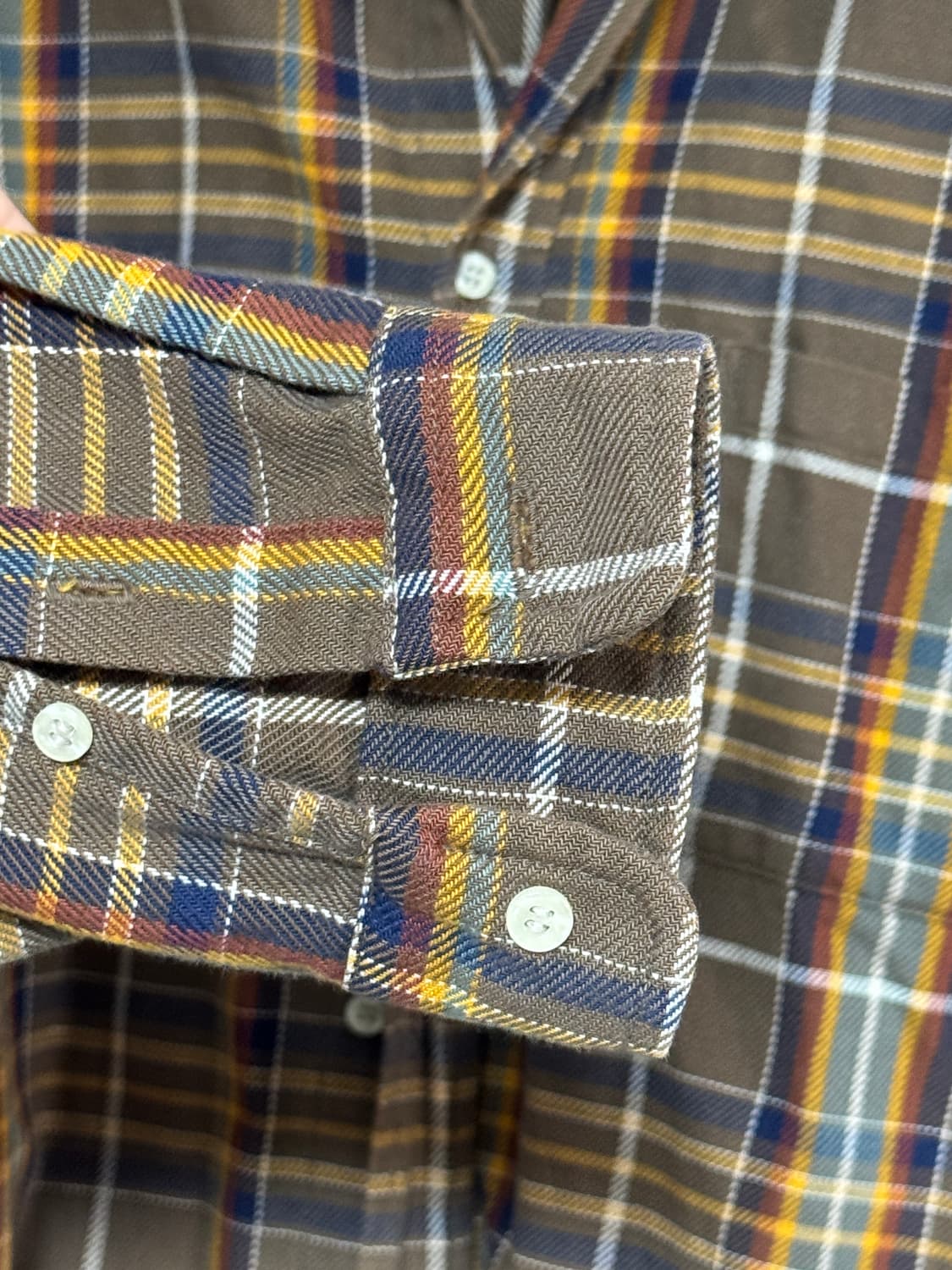 McGregor 남성 체크 셔츠 100-105  상품이미지3