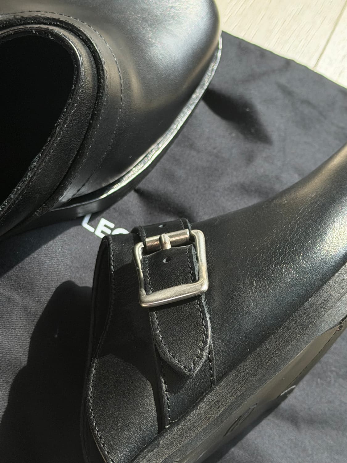 아워레가시 카미온 레더 뮬 상품이미지4