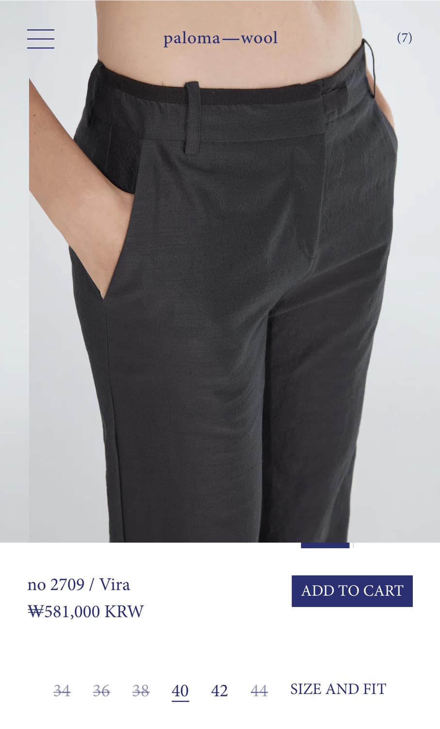 [36,38]팔로마울 Vira 팬츠 상품이미지10