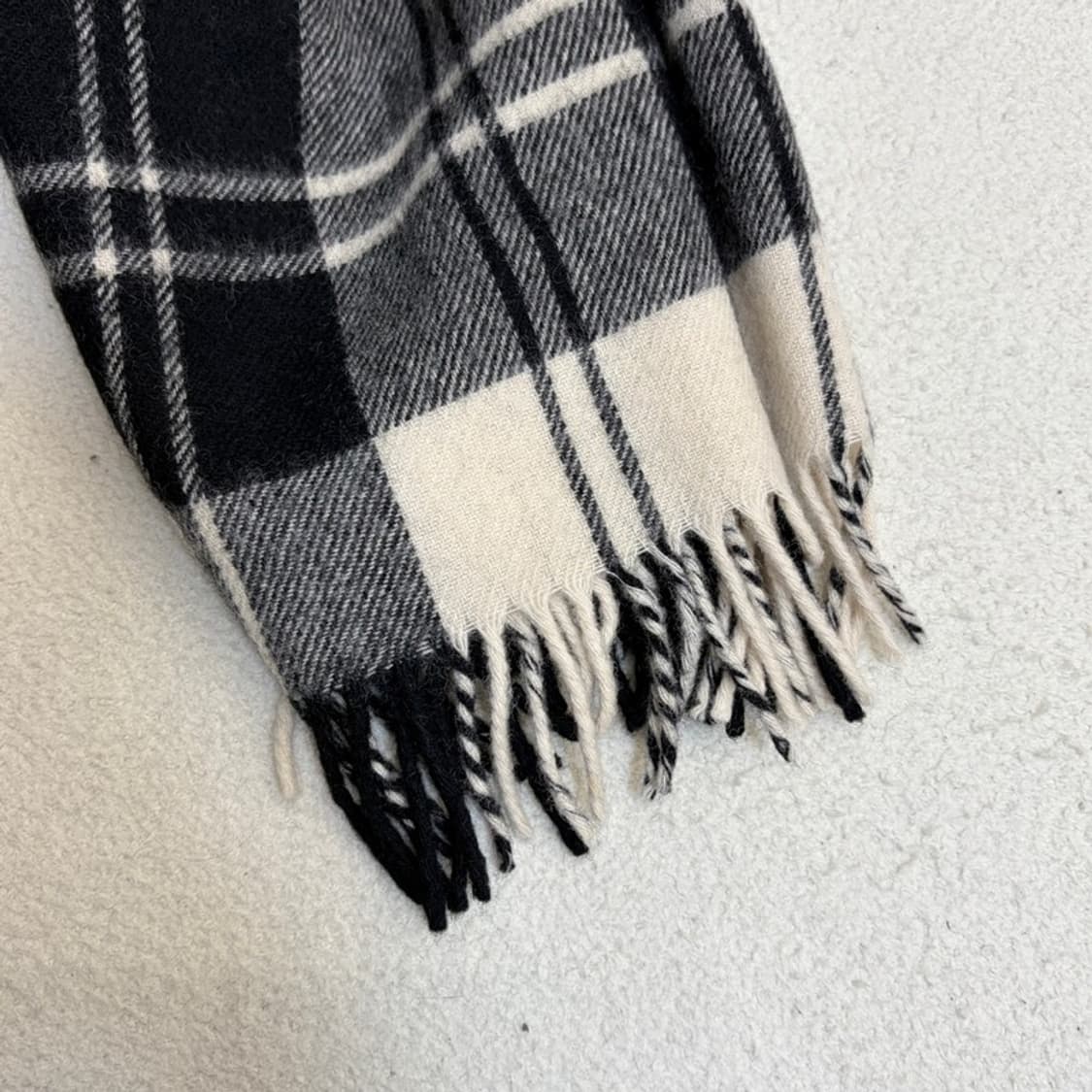 WILSON 스코트랜드 램스울 100% 머플러 상품이미지3