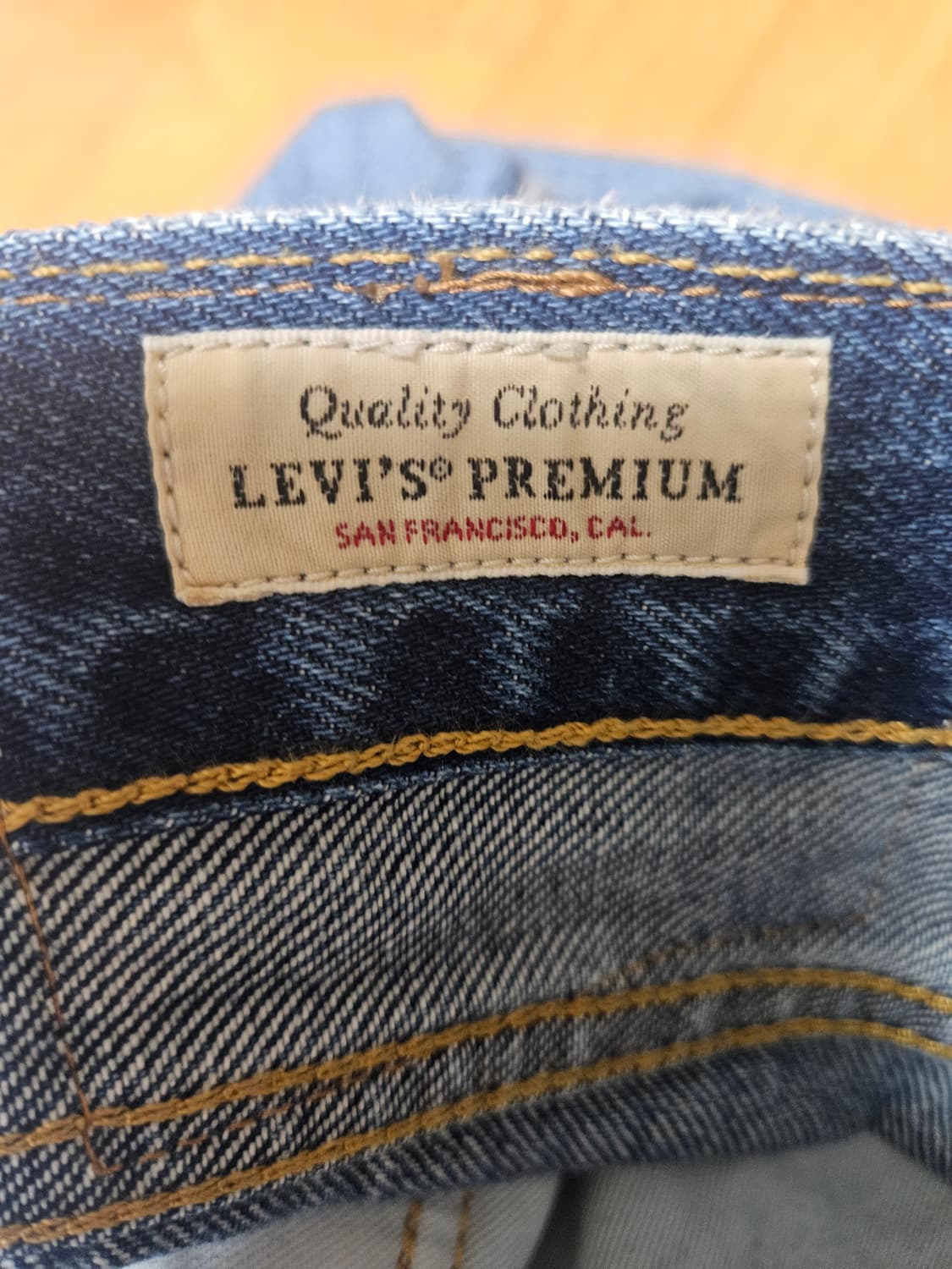 리바이스 517 미드블루 색상 32x32 상품이미지4