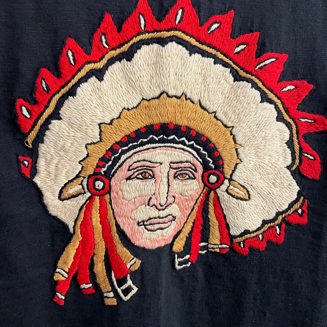 인디언 모터사이클 자수 셔츠 상품이미지8