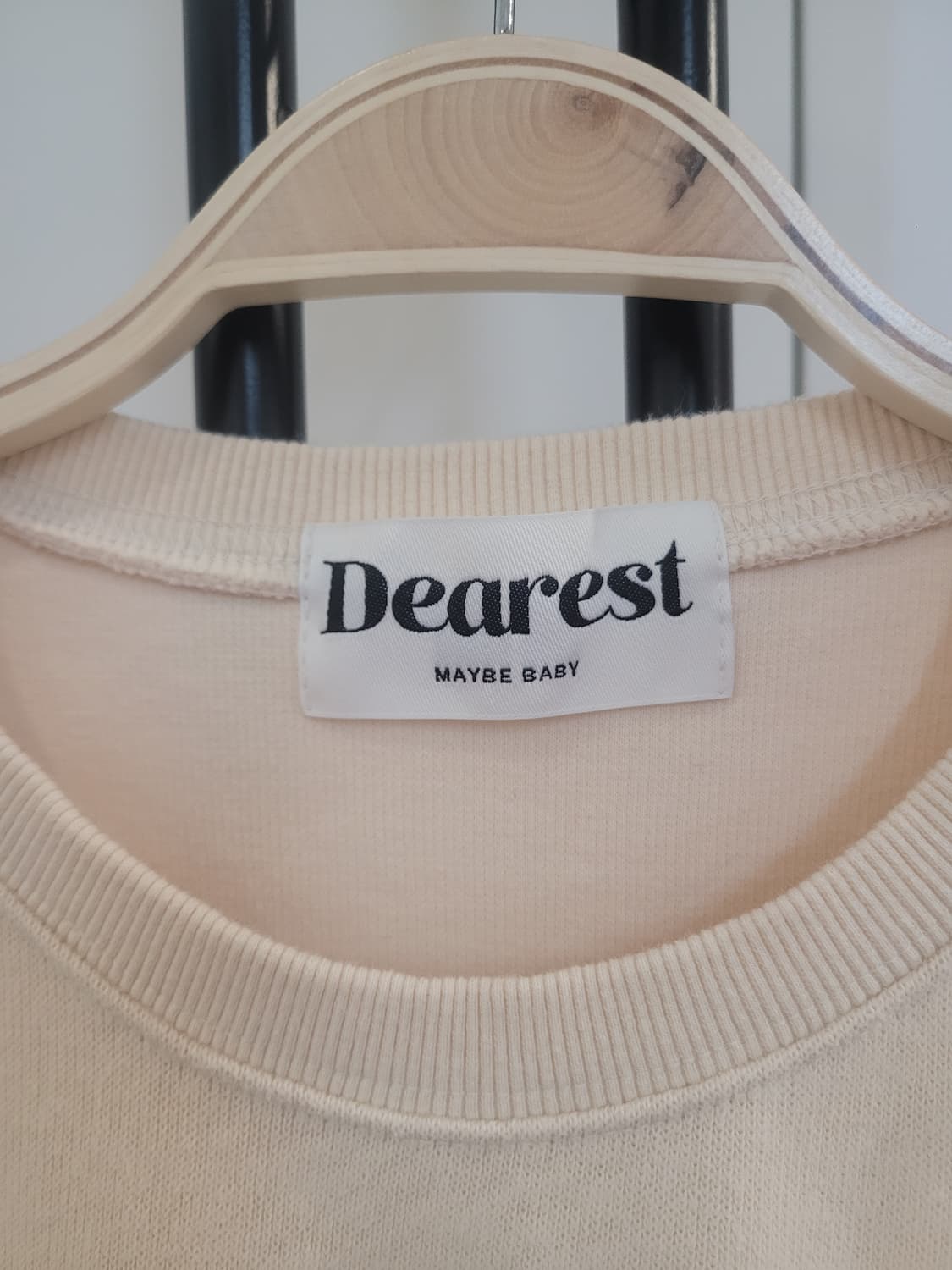 디어리스트 메이비베이비 크롭 맨투맨 프리사이즈 상품이미지2