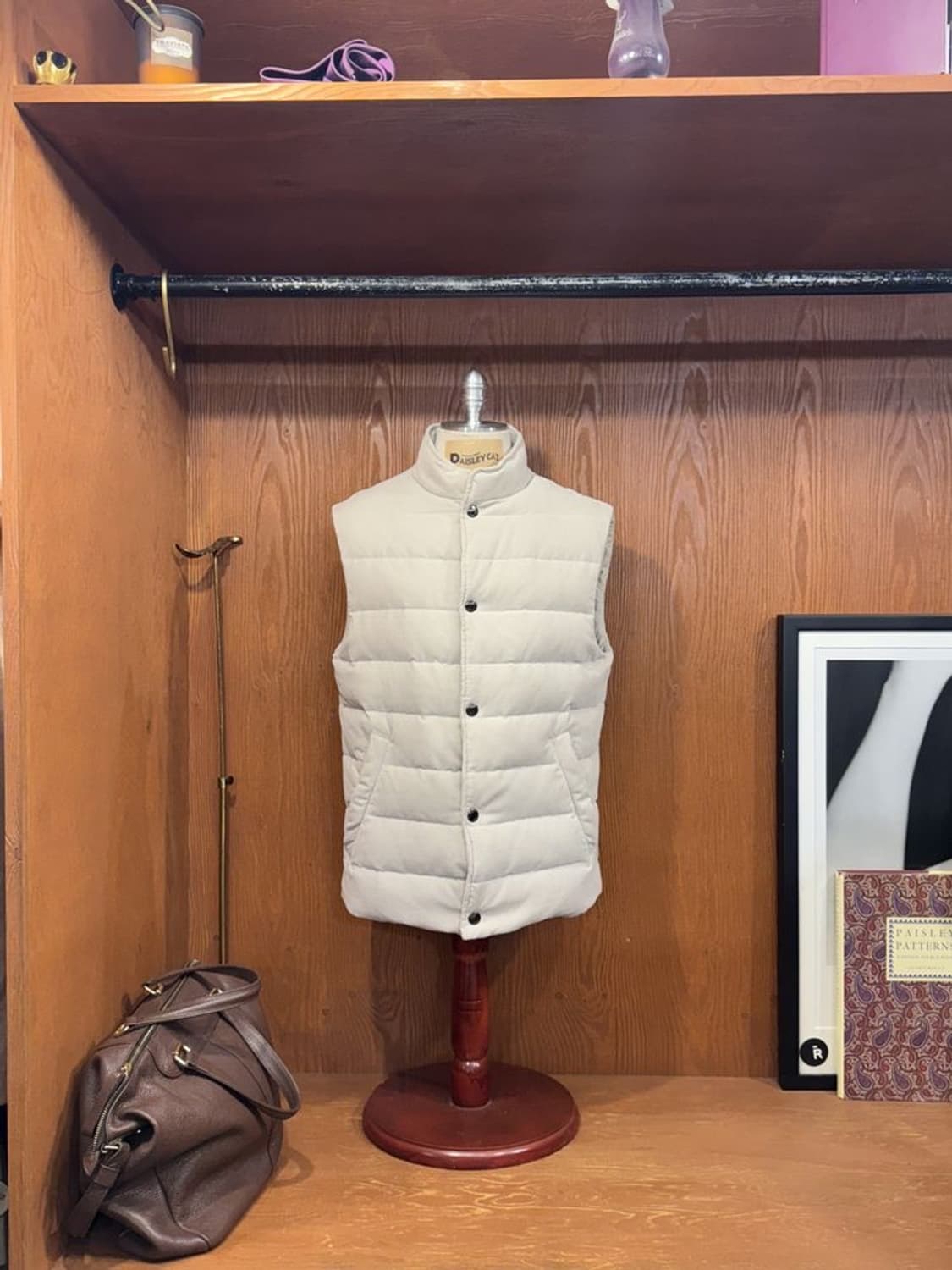 키레드 코듀로이 구스다운 베스트 상품이미지1