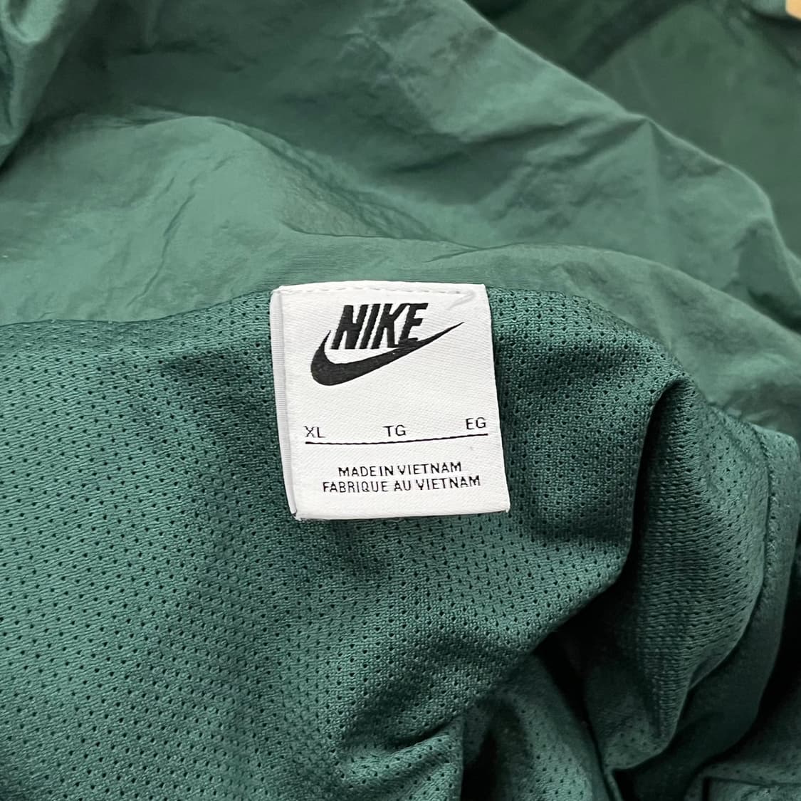 [정품/XL] 나이키 그린 옐로우 바람막이 후드 자켓 b8 상품이미지5