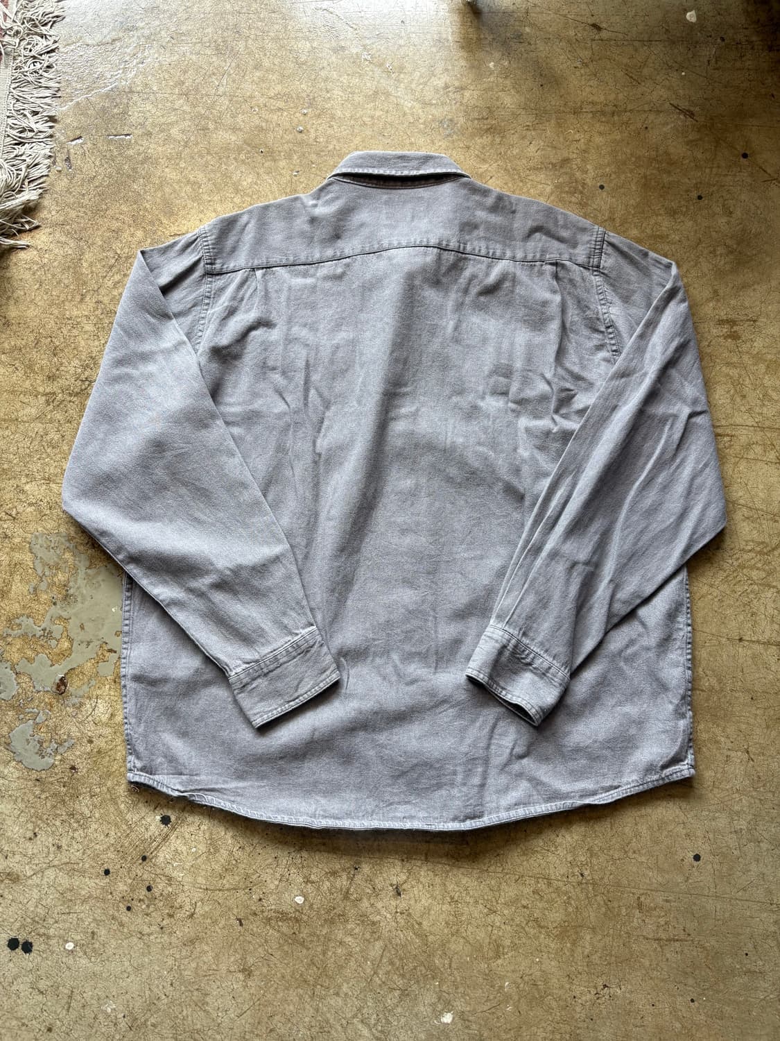 랭글러 그레이 워크 셔츠 상품이미지5