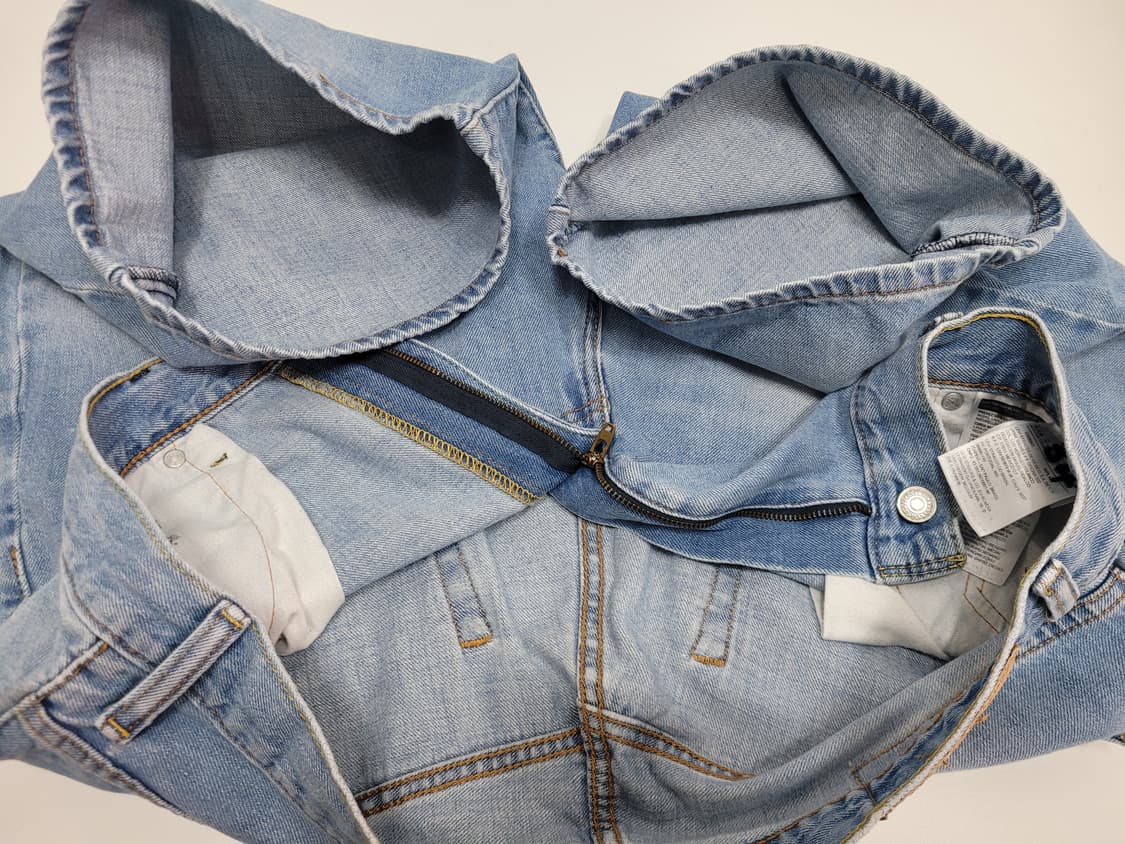 LEVI'S 리바이스 569 데님 버뮤다 반바지 / 남 34 연청
 상품이미지8