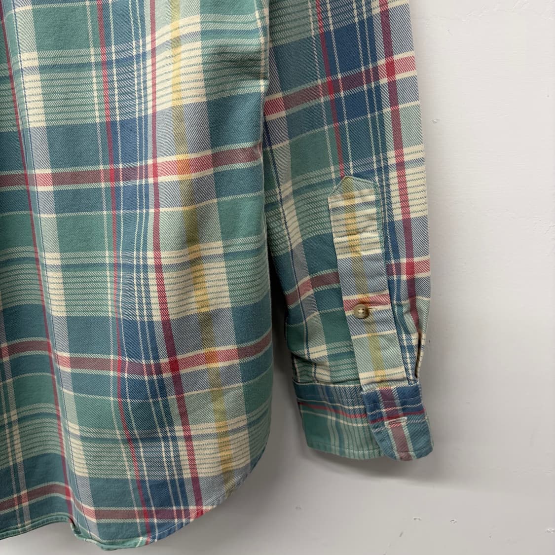 폴로 랄프로렌 멀티컬러 체크 셔츠 남M 상품이미지6