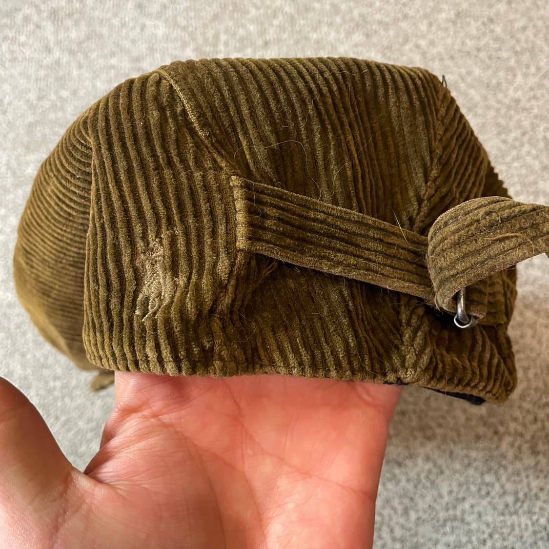 폴로 코듀로이 헌팅캡 상품이미지2