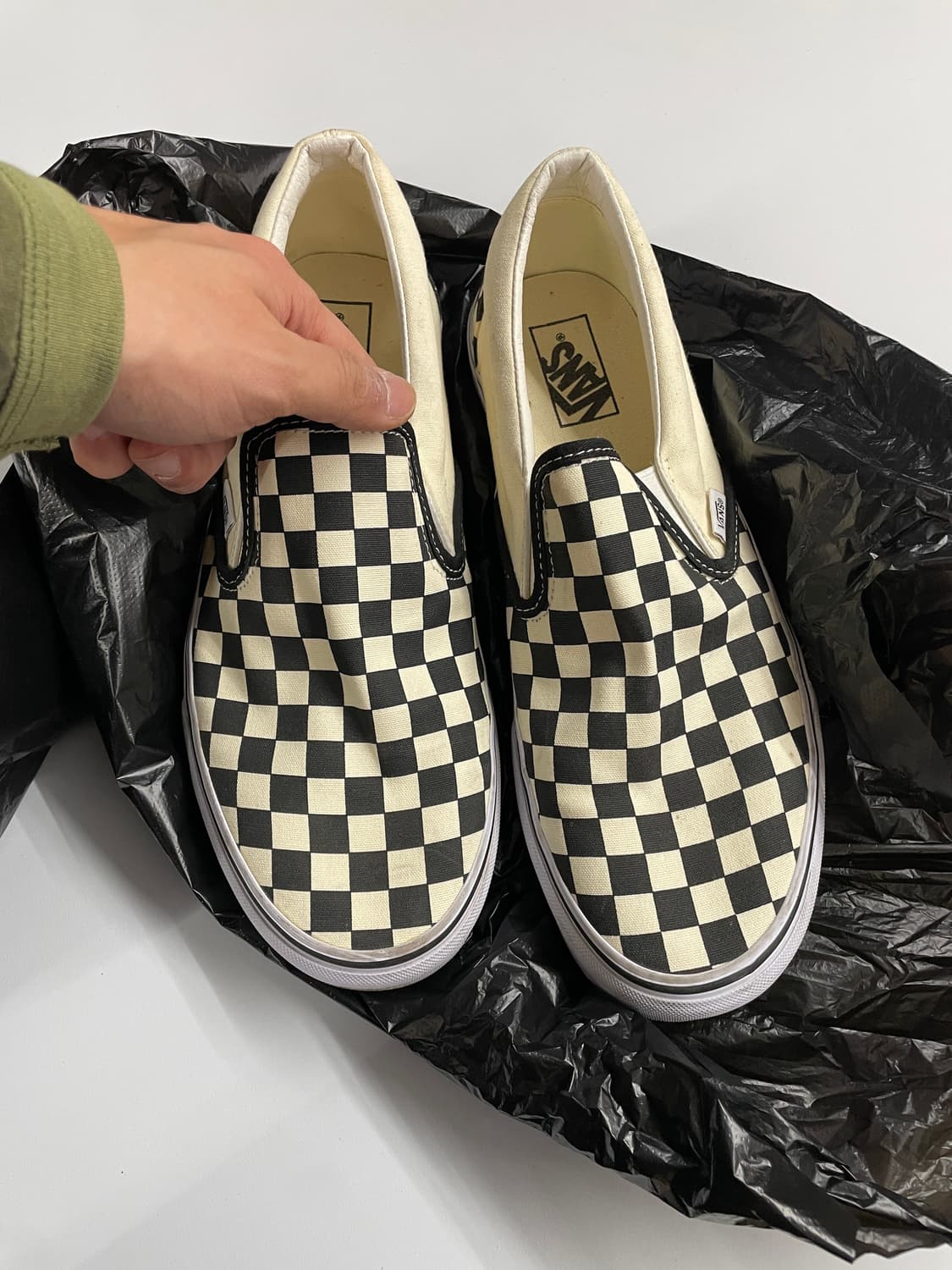 반스 슬립온 체커보드 290사이즈 새상품급 상품이미지1