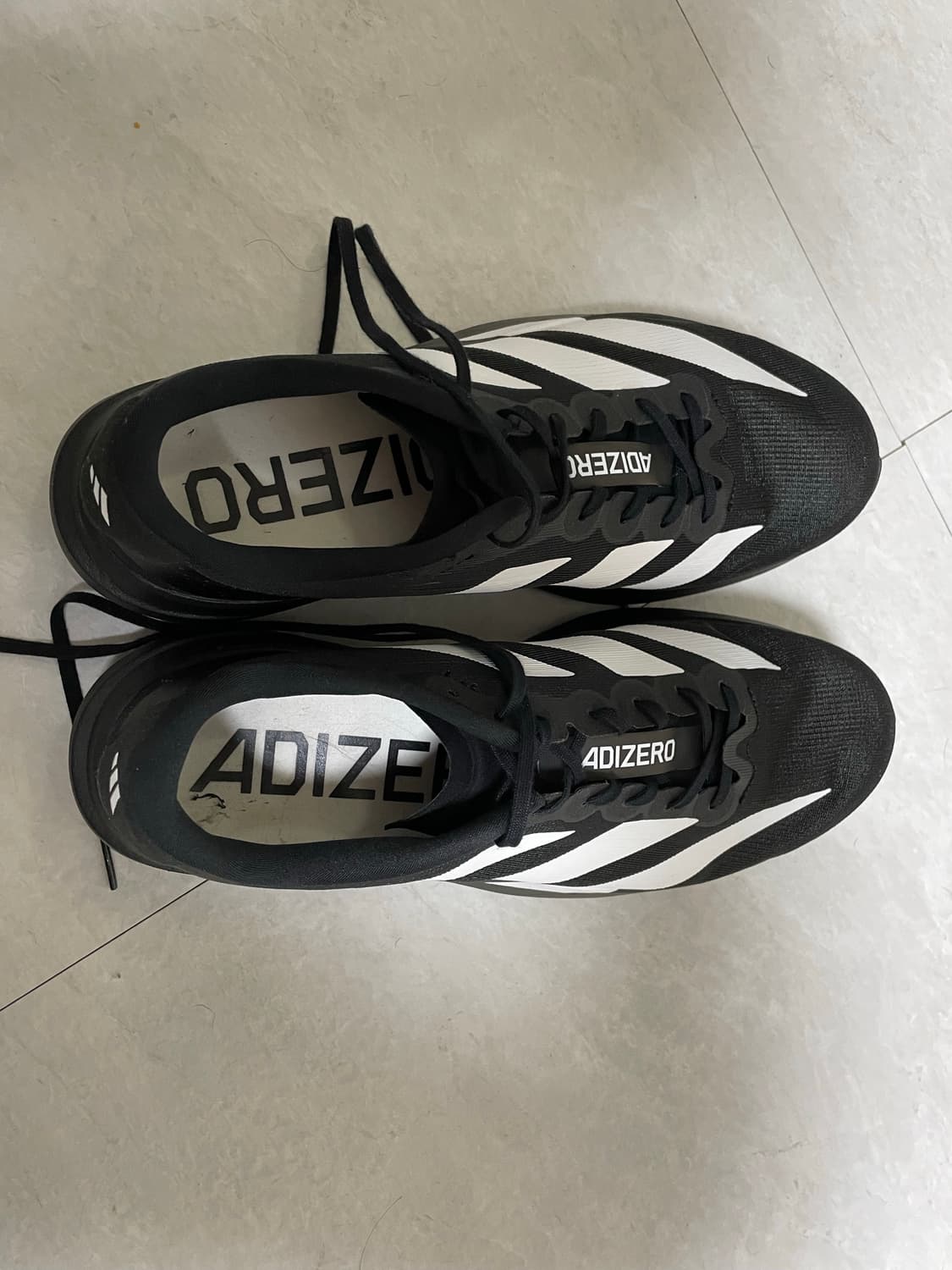 270 아디다스 아디제로 EVO SL 코어 블랙 클라우드 화이트 상품이미지4