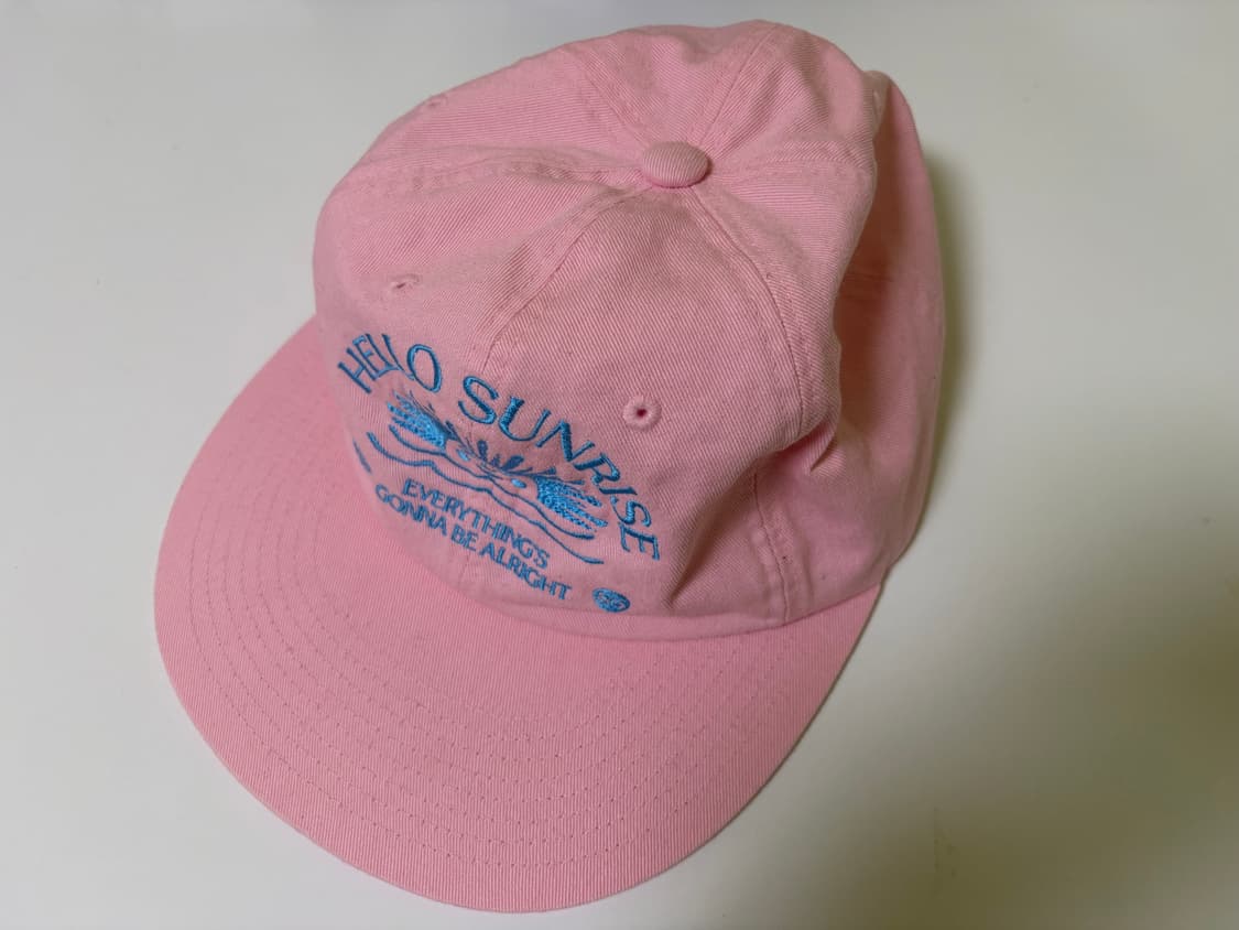 헬로선라이즈 모자 캡 핑크 상품이미지1