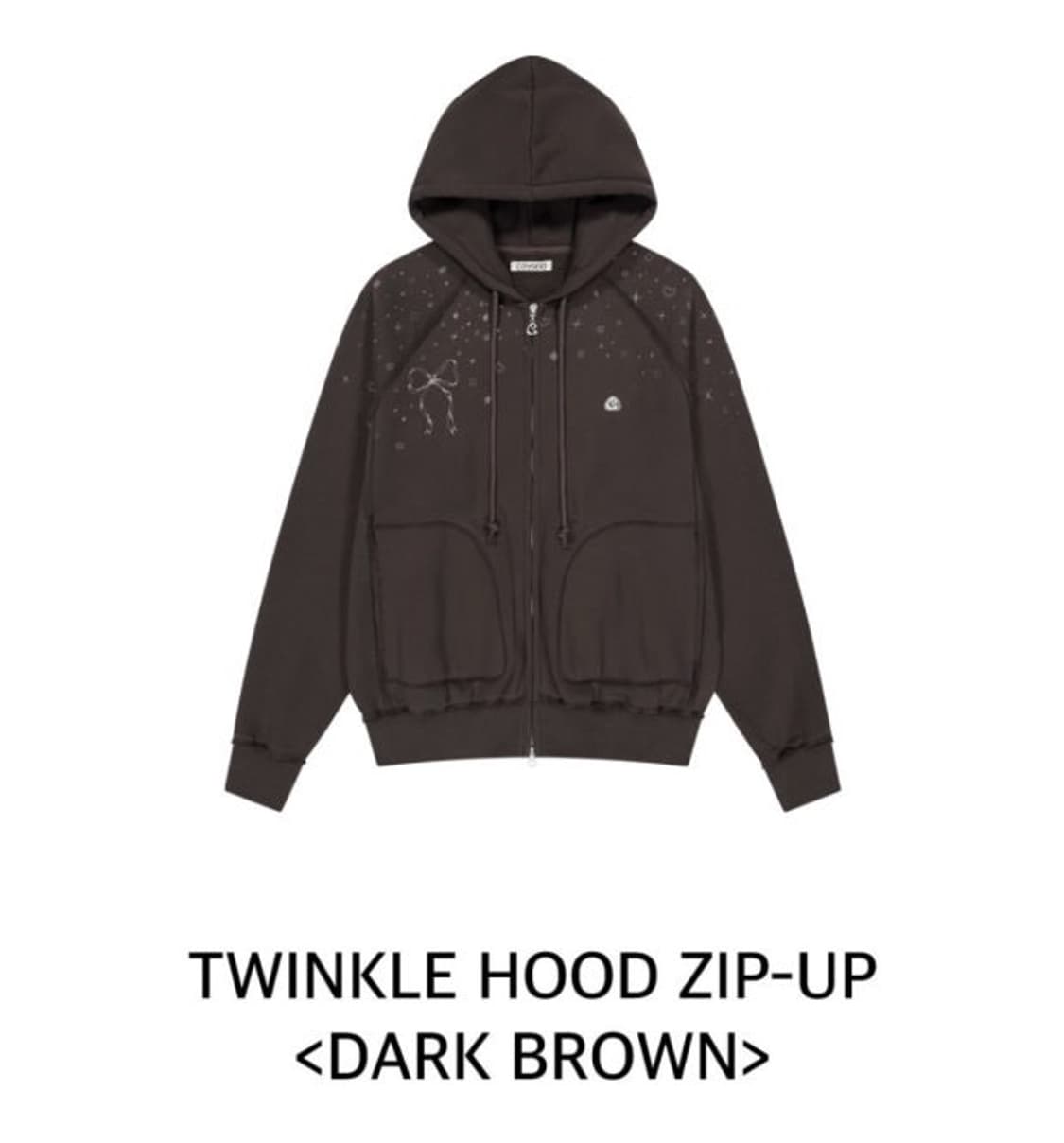 코이세이오 트윙클 후드집업 상품이미지1