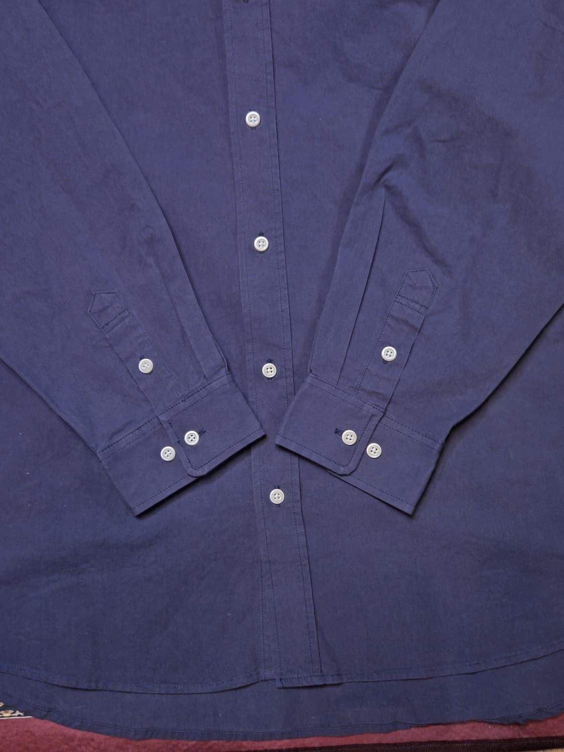 🔵 Mark Gonzales (마크 곤잘레스) 네이비 셔츠(LARGE) 상품이미지3