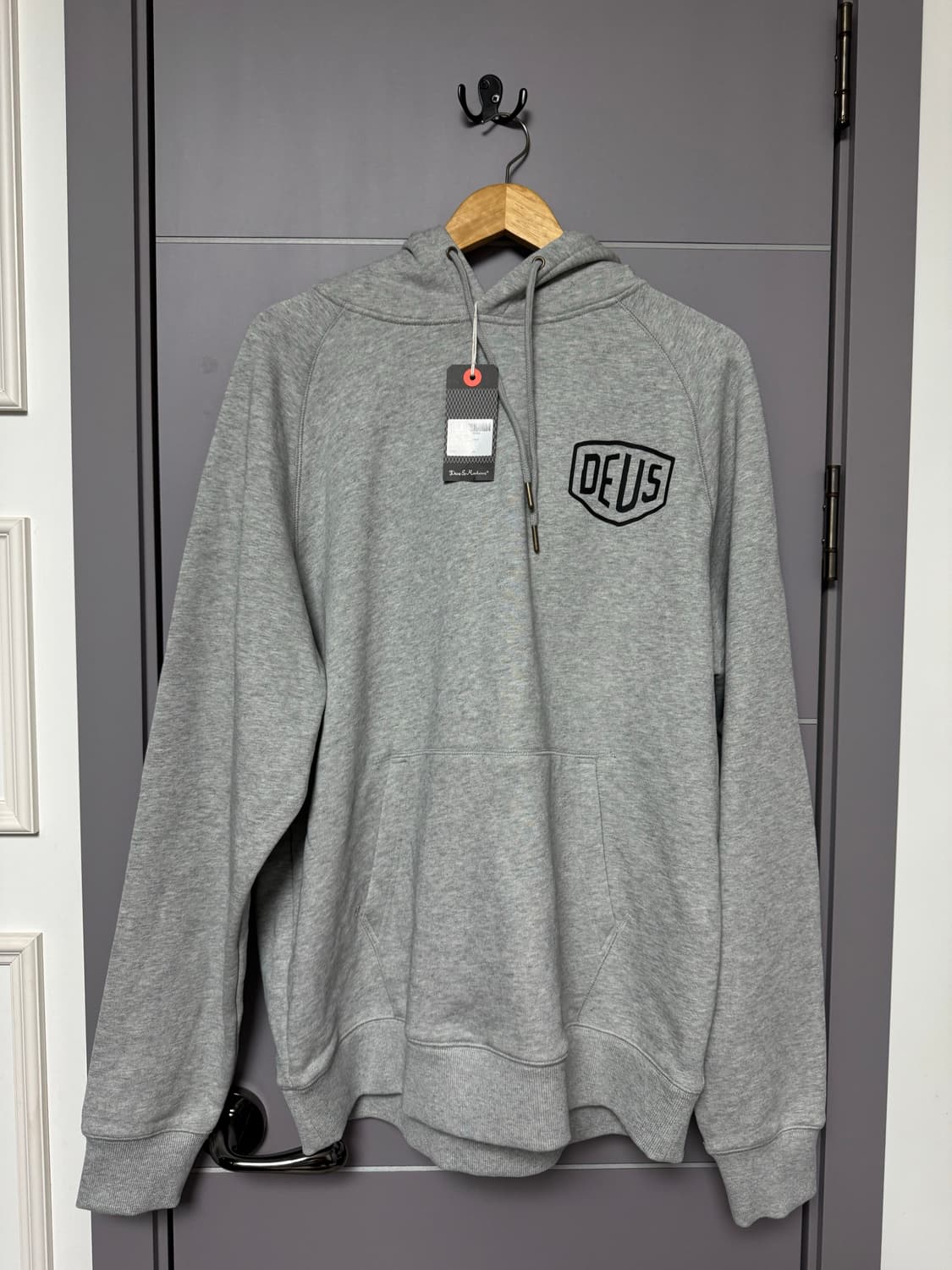데우스 엑스 마키나 서울 2XL 후드티 그레이 상품이미지2