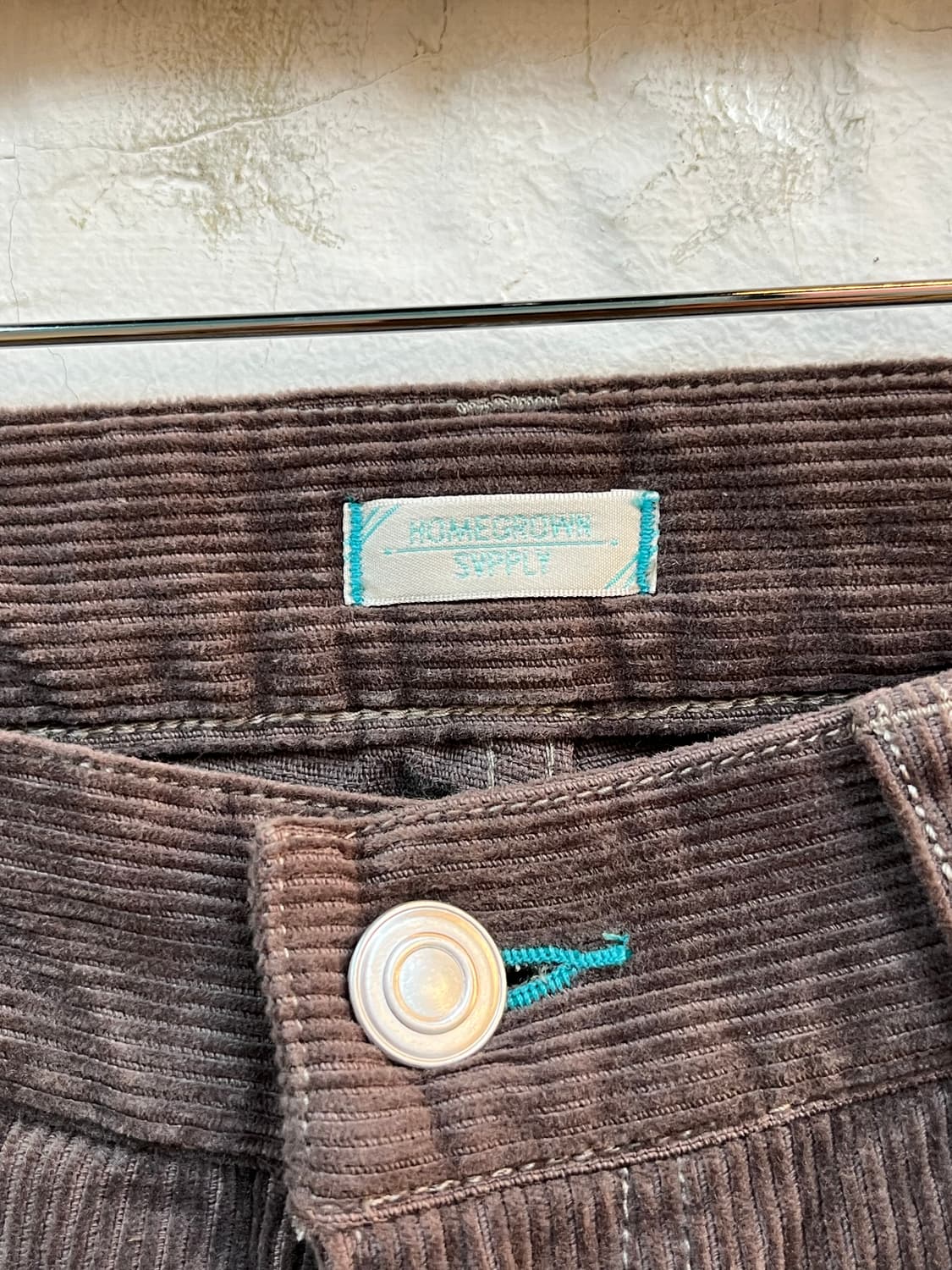 Home grown svpply 브라운 코듀로이 팬츠 M 상품이미지2