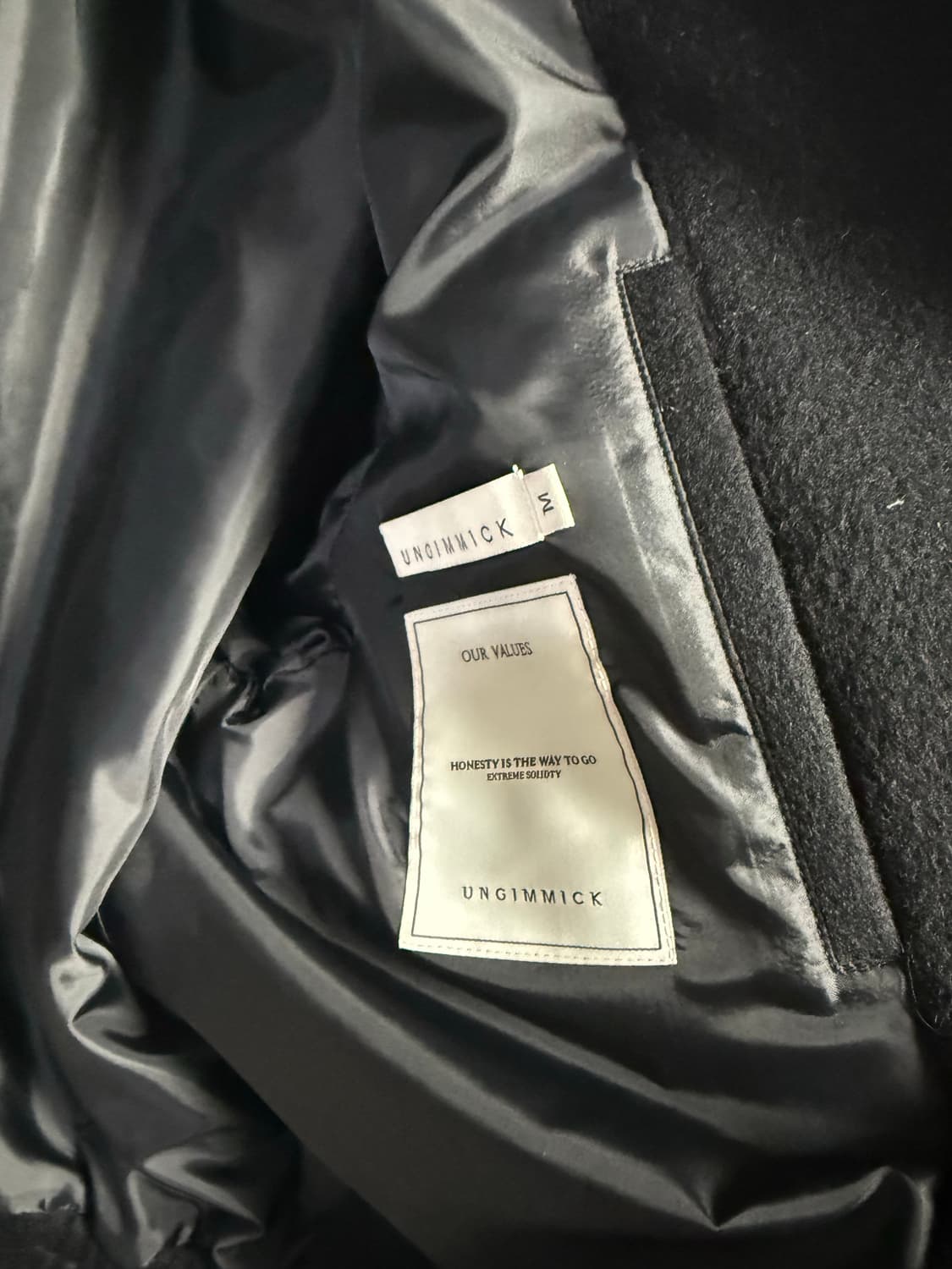 언지미크 ANGORA WOOL BLOUSON 자켓  팝니다 상품이미지5