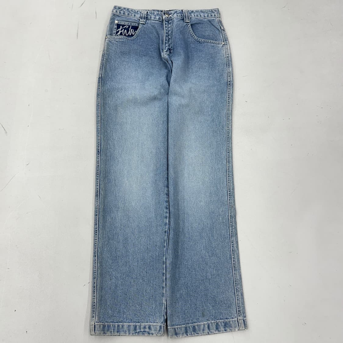 FUBU 후부 올드스쿨 힙합 데님팬츠 상품이미지2