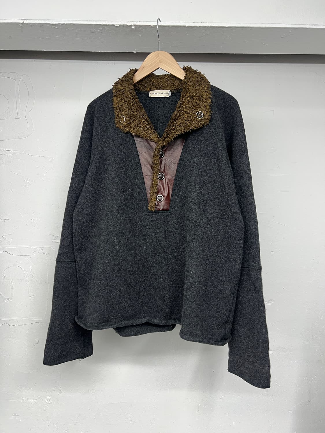 90s 엠포리오 아르마니 풀오버 탑  상품이미지2