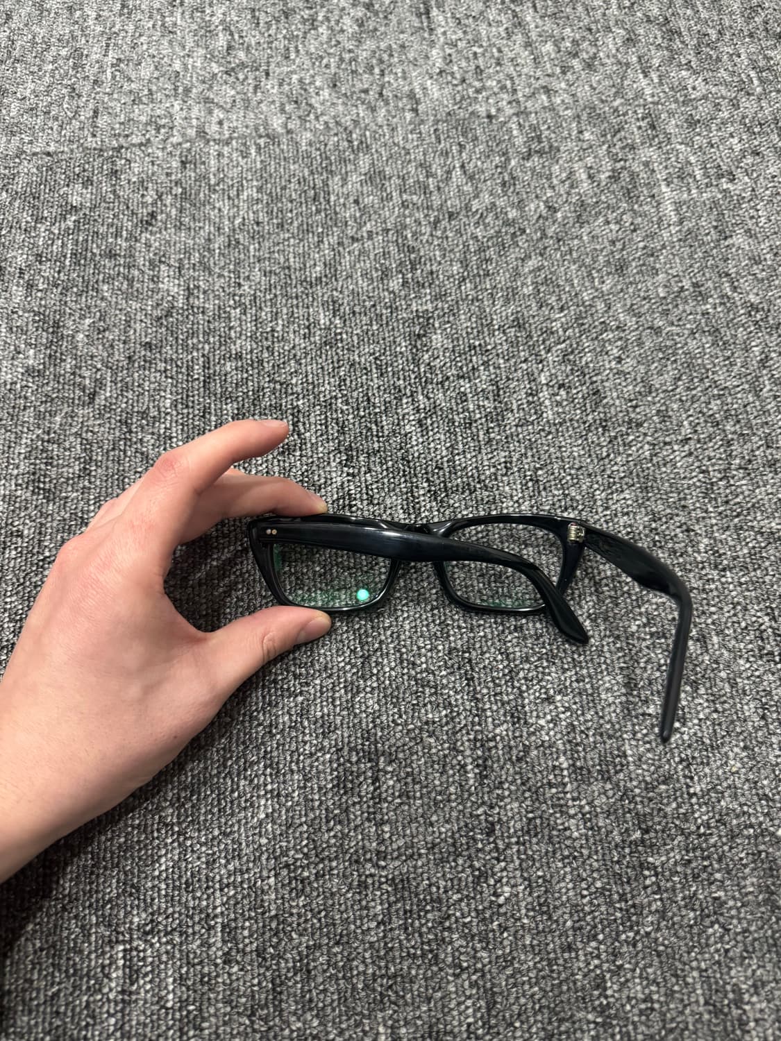 60s 레드닷 아메리칸 옵티컬 PHD 블랙 48/22 상품이미지8